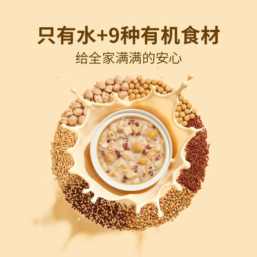 十二夏天谷物杯豆乳口味 252g*6杯 即食早餐 低脂饱腹代餐，十二夏天谷物杯豆乳口味，采用有机纯豆浆粉与多种有机谷物科学搭配，营养丰富，低脂配方轻松满足早餐或代餐需求 商品图1