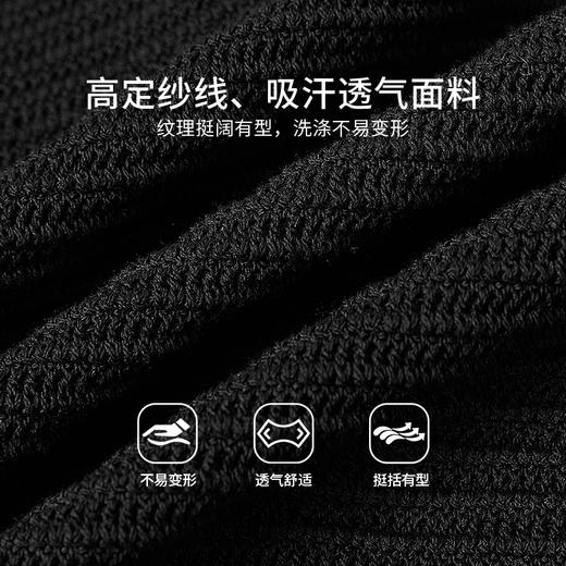 【商场同款】CNI6445 “ 都市新贵马甲 ” 莱赛尔三醋酸定制纱线吸汗透气 自然纹理挺括有型 好穿黑色马甲 商品图1