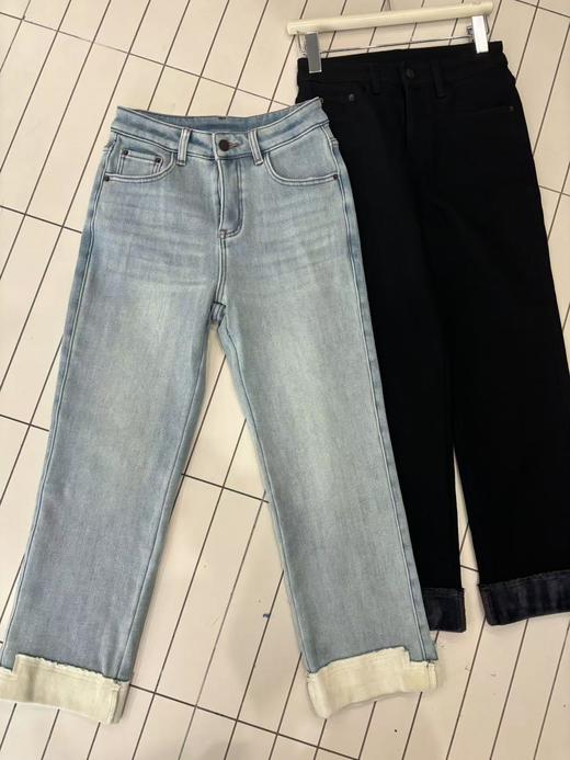 【门店同款】ENJOY冬季翻边烟管裤 160495495 商品图0