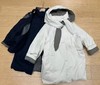 【门店同款】ENJOY冬季韩系拼格两面穿羽绒服 167546152 商品缩略图0