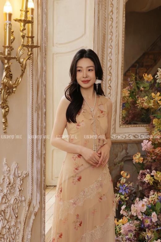 【门店同款】ENJOY夏季蕾丝叠影无袖裙 171293071 商品图3