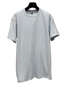 男款毛巾料提花短袖T恤 可配套装la010