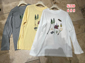 【门店同款】ENJOY夏季童趣印花长袖T 162299236