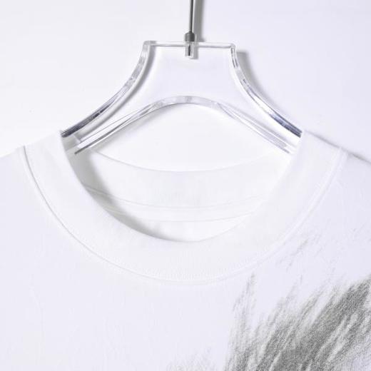 SDSA男装2026新款高贵轻奢美式高街扎染印花宽松短袖T恤百搭时尚 商品图2