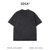 SDSA男装2026新款高贵轻奢美式复古星星烫钻短袖宽松圆领 T 恤 商品缩略图0