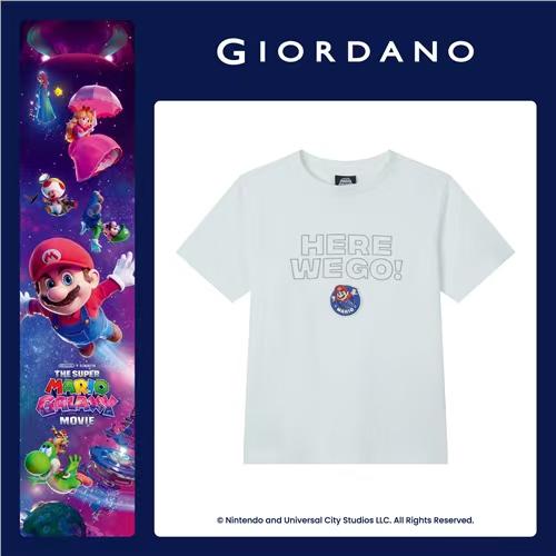 佐丹奴童装【超级马力欧兄弟联名款】印花索罗娜T恤衫03086351 商品图3