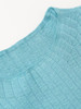 湖蓝色坑条针织无袖 T 恤女 2026 新款 圆领宽松显瘦小飞袖冰丝上衣 小个子百搭 商品缩略图2