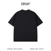 SDSA男装2026新款高贵轻奢美式烫钻字母印花圆领短袖T恤百搭高街 商品缩略图1