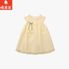 棉果果夏季新品女童天丝提花无袖连衣裙M222702426333 商品缩略图0