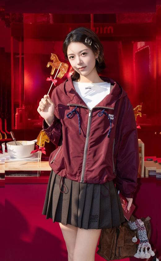 女款拉链连帽外套ho017 商品图2