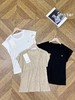 F040306一包3件装春夏季新款女士天丝小飞袖立体腰线颜值逆天的小飞袖T恤 商品缩略图0