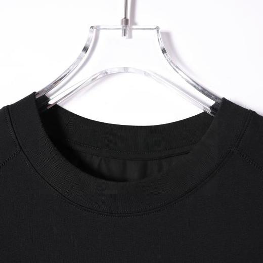 SDSA男装2026新款高贵轻奢潮牌痞帅植绒豹纹设计圆领短袖T恤百搭 商品图1