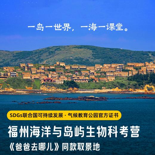 【东庠岛】五一暑假可报！沉浸式海洋科考，从显微镜到荧光海，拿联合国SDGs证书！海洋与岛屿生物科考营！ 商品图0