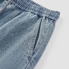 商场同款|森马牛仔裤男夏季伐木宽松弧形裤2026新款橡筋腰头长裤 商品缩略图3