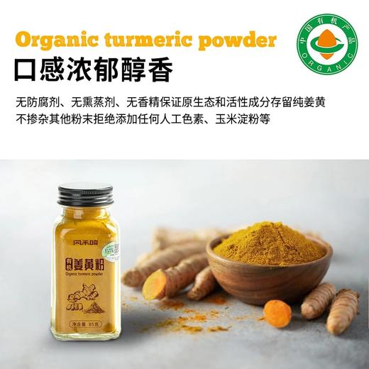 29.9有机姜黄粉 烘焙调味料 可做超多美食基地直邮 商品图4