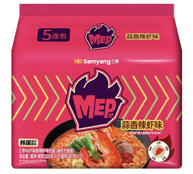 三养500gMEP蒜香辣虾味拉面