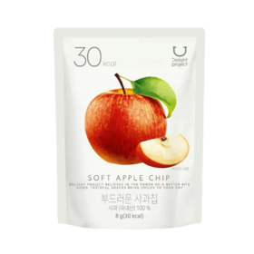 Olive young冻干苹果脆片8g Olive young 부드러운사과칩8g