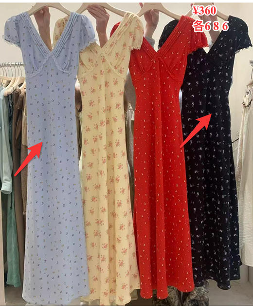 【门店同款】ENJOY夏季甜美泡泡袖连衣裙 162263401 商品图0
