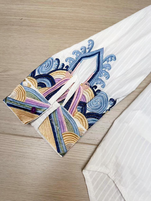 重磅重工刺绣设计师碰撞国风衬衫 商品图5