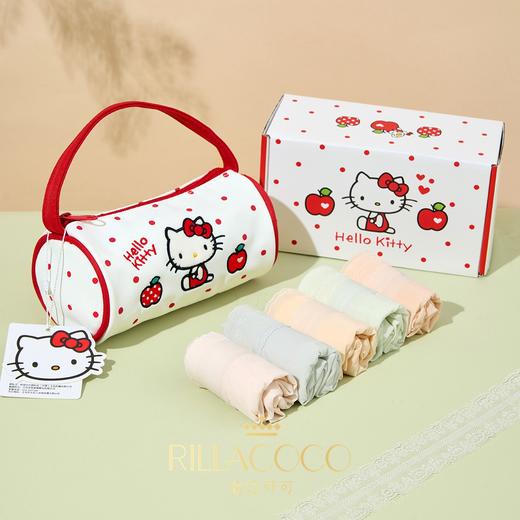 【送包包】瑞拉可可高腰女士内裤5条装 凉感冰丝面料 10A抑菌裆高弹透气 商品图4