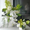 卓远高端白绿色系蝴蝶兰蕙兰混搭桌花 商品缩略图1