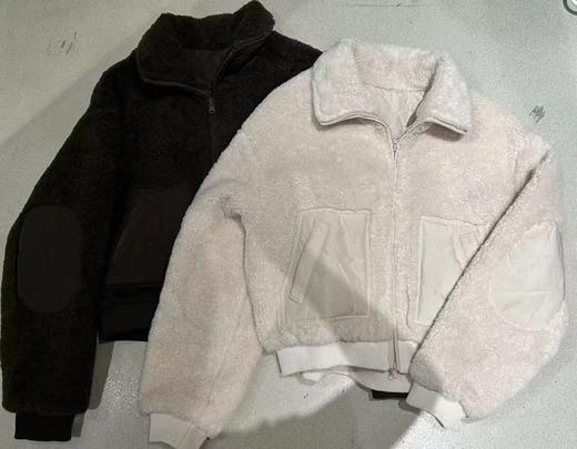 【门店同款】ENJOY冬季韩系拼接毛毛外套 167394460 商品图0