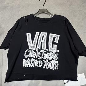 PCS短款破洞T恤60306夏季093962116007