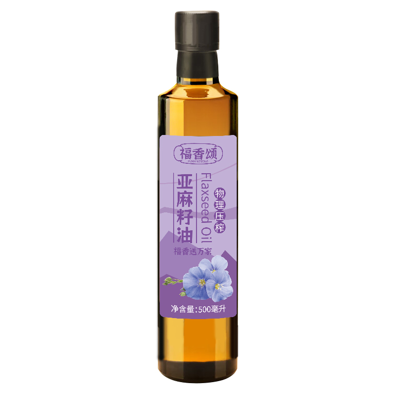 【八十八倉甄选】福香颂亚麻籽油500ml