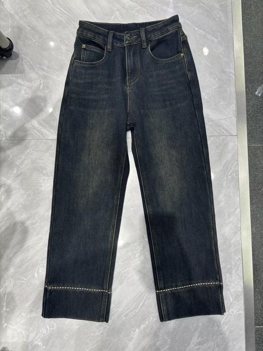 【门店同款】ENJOY冬季复合拼接直筒裤 160697020 商品图0