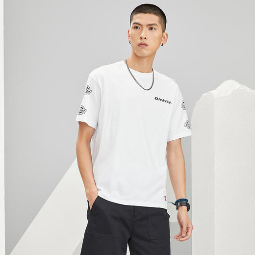 Dickies美式休闲百搭短袖t恤男女宽松圆领印花上衣休闲半袖衫DK010360 商品图4