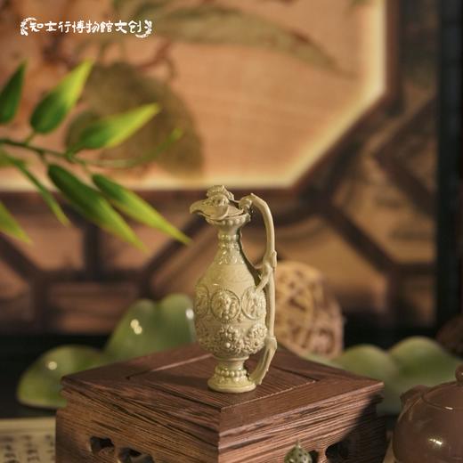 故宫凤首龙柄壶冰箱贴桌面小摆件禁止出境文物复刻北京文创礼物 商品图1