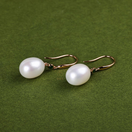 【优雅】简约珍珠耳钩-ZZ12602002 商品图1
