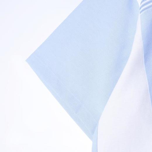 SDSA男装2026新款高贵轻奢美式复古拼接衬衫条纹撞色宽松短袖衬衫 商品图2