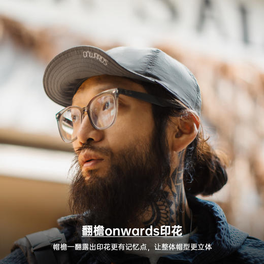 马登工装美式棒球帽网帽透气网眼遮阳平檐鸭舌撞色小翘帽子男夏季 商品图3