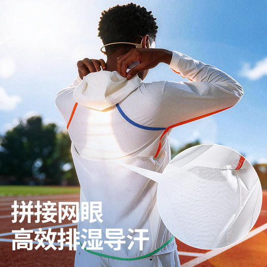 马孔多 | 专业跑步外套马拉松领奖外套2.0连帽透气遮热防晒 商品图2