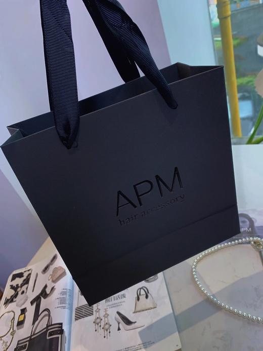 精品礼盒+礼袋！APM摩登奢钻褶皱水晶发箍  26Y04017- 商品图7