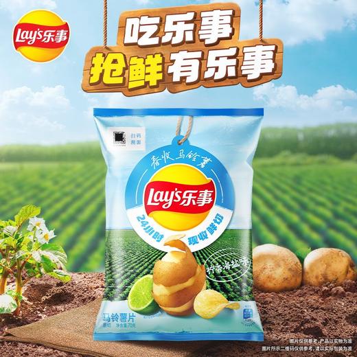 乐事70g柠香海盐味薯片 商品图2