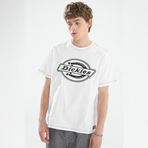 DickiesLOGO印花短袖 休闲舒适棉面料男女情侣T恤 DK008920 商品图4