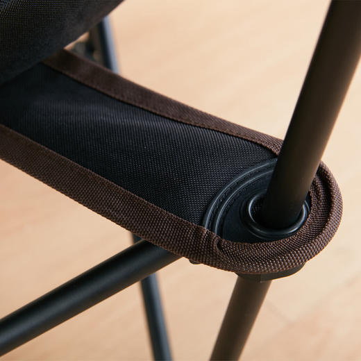 NITORI宜得利家居露营可折叠椅便携式复古高背蝴蝶椅慵懒风月亮椅折叠凳 商品图7