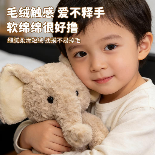 憨憨小象毛绒公仔 商品图2