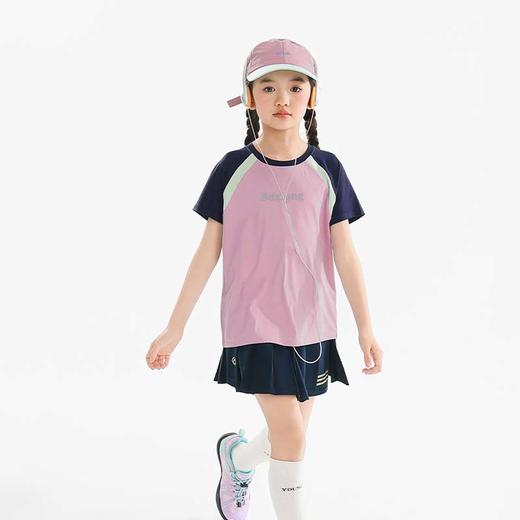 【加入购物车一起支付2件49.9元】贝叮熊撞色速干短袖打底衫 商品图6