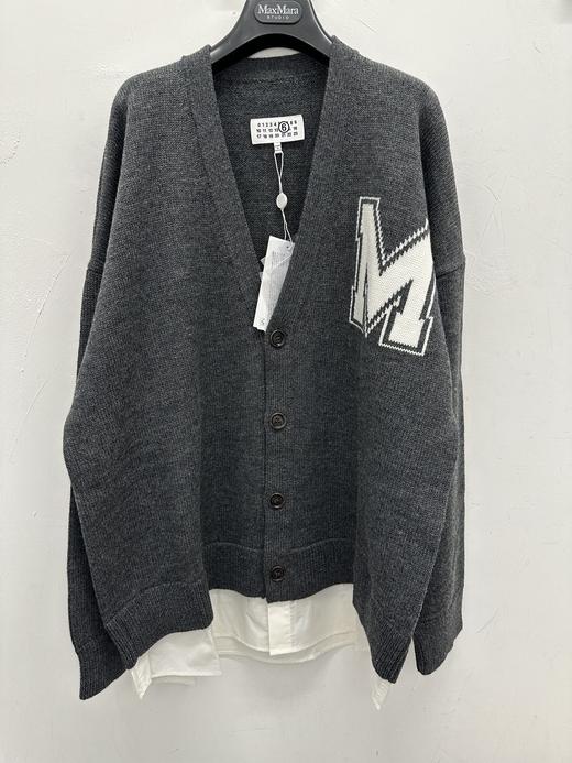 中性款棉羊毛针织开衫毛衣hu016 商品图0