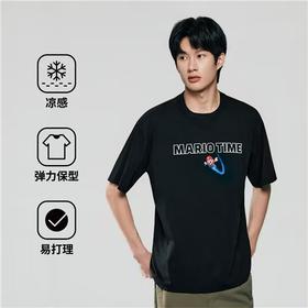 佐丹奴男装【超级马力欧兄弟联名款】索罗娜印花短袖T恤衫01096370