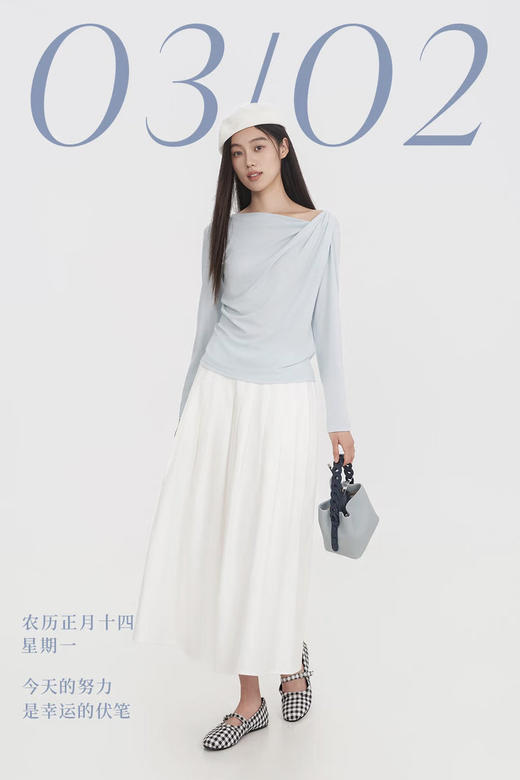 【高品质私服】【ZZ针织长袖T恤】粘纤赋予面料垂坠顺滑的质感，自带柔光纵向肌理G1694-CC【无标出货 介意慎拍】 商品图5