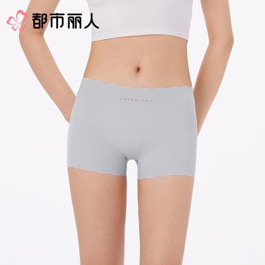 都市丽人打底裤安全裤防走光薄罗纹冰丝打底裤三分裤舒适打底LLC1A8 商品图1