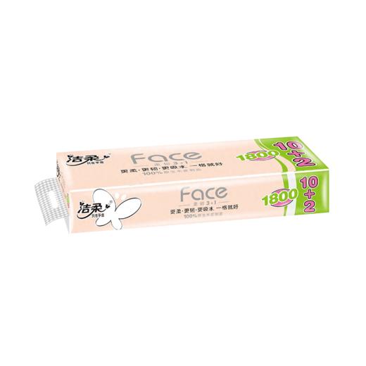 洁柔1.8kg12卷粉Face无芯卫生纸 商品图3
