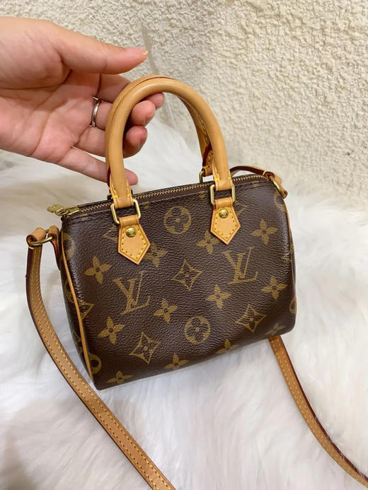 LV sp nano 老花 斜挎包 商品图1