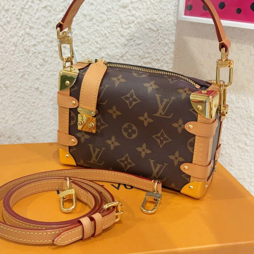 LV TRUNK 老花 小号 斜挎包