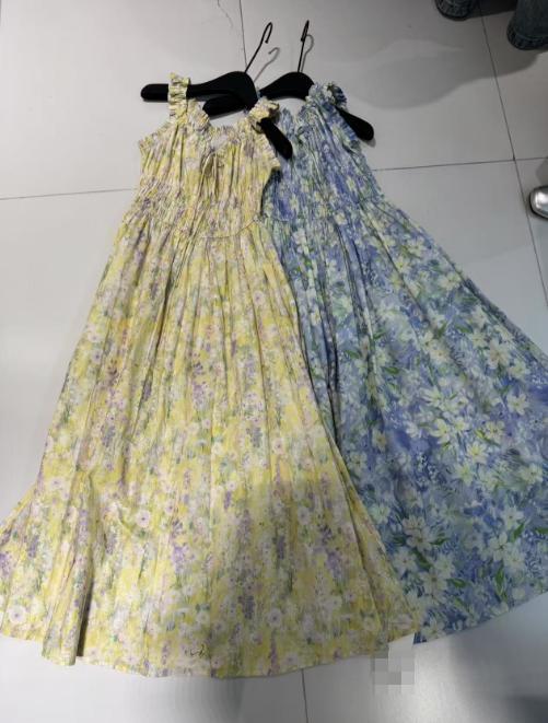 【门店同款】ENJOY夏季领口抽绳碎花连衣裙 162280367 商品图0