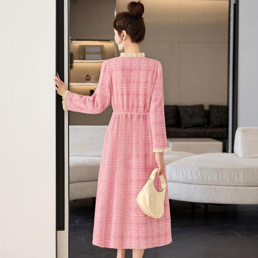 法式连衣裙春季新款时尚气质显瘦小香风轻奢高级感时尚裙子LDB2602 商品图3